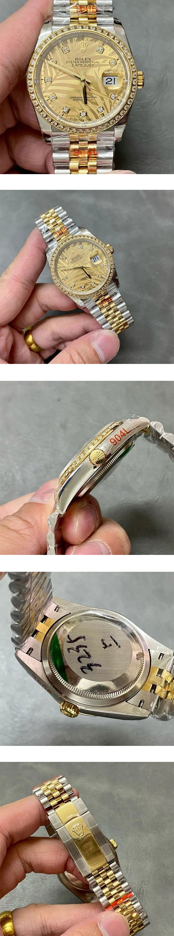 【GM製 3235搭載】ロレックスコピー M126283RBR-0029 デイトジャスト 36mm 